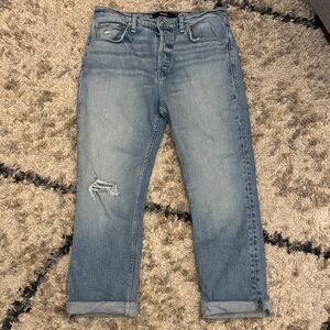 Hudson Jeans Light Blue Cropped Denim